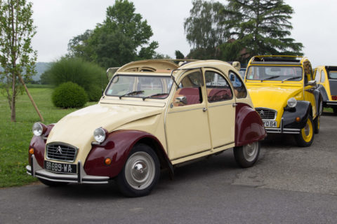 2CV visite découverte vignoble Soupçons en Jurançon